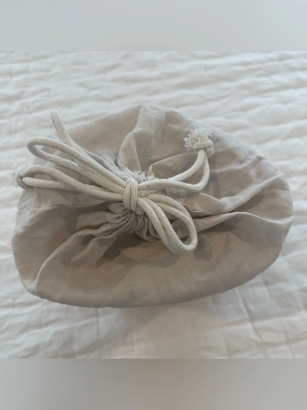 New Quince European Linen Duvet Cover Set Full/Queen MSRP $194 Sand